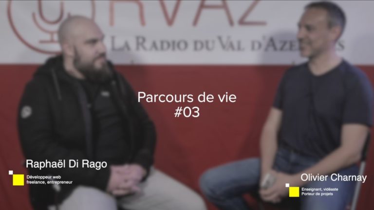 Parcours de vie #3 – Raphaël Di Rago