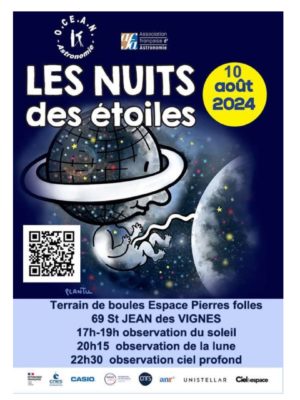 Nuit des étoiles à Saint Jean des Vignes