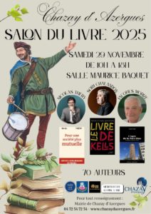 Salon du Livre 2025, Chazay d’Azergues
